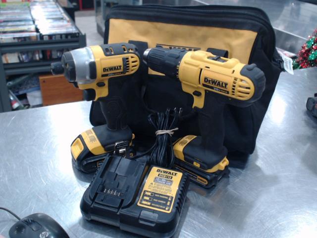 Kit drill et impac 20v