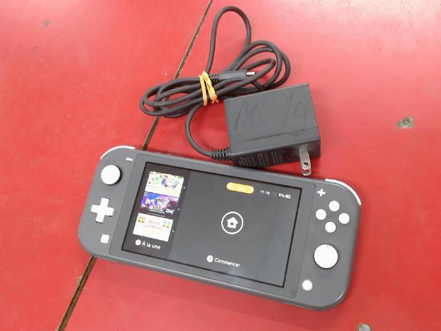 Console switch lite gris+chargeur