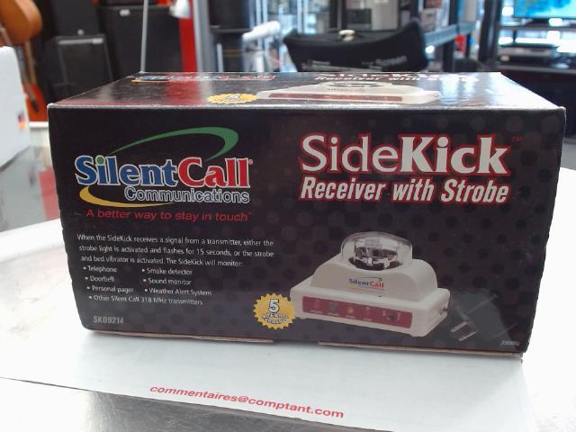 Sidekick receiver with strobe