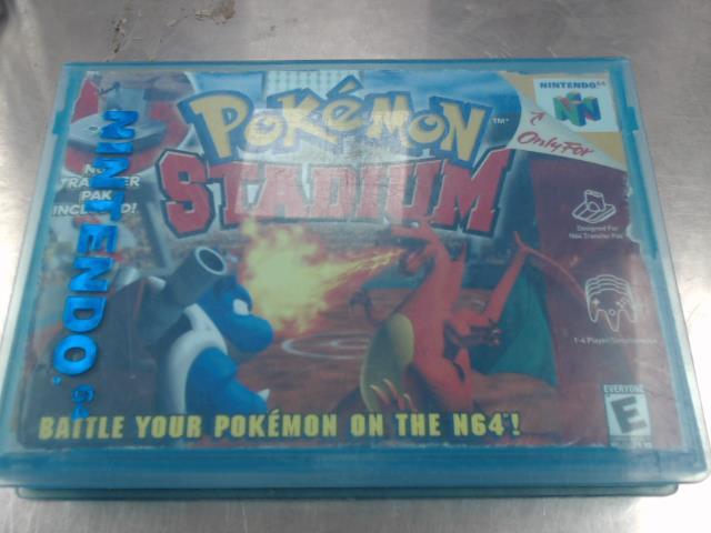 Pokemon stadium + manual + box