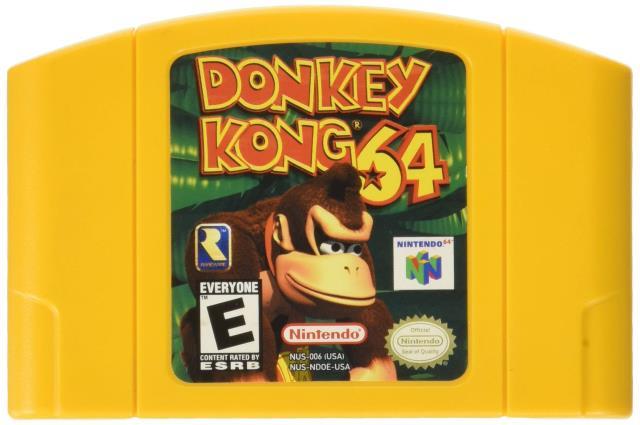 Donkey kong n64 + manual