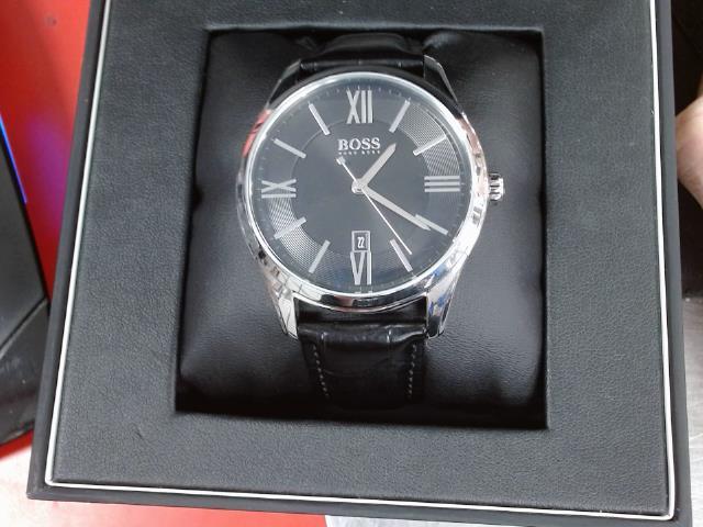 Montre hugo boss leather strap