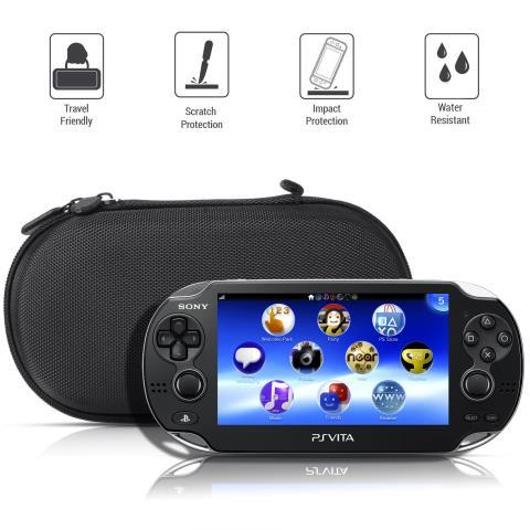 Console psvita case avec chargeur