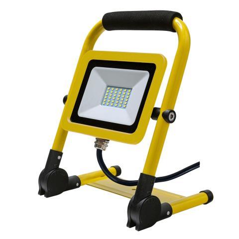 Lampe de travail portative jaune