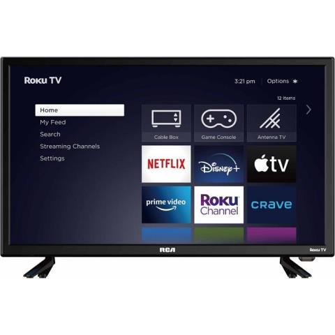 24inch rca tv avec manette fils