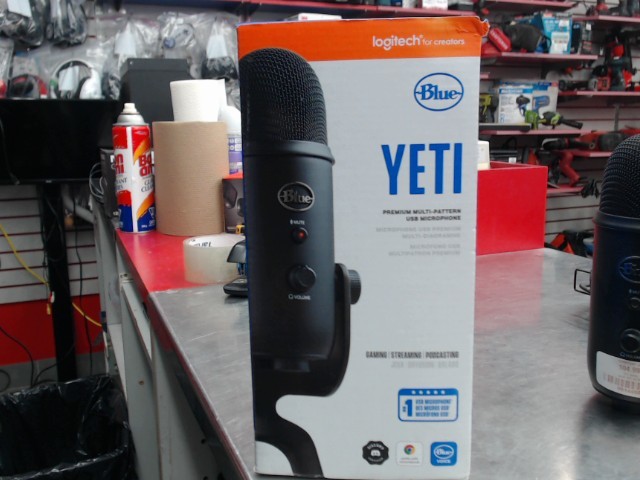 Microphone yeti neuf dans la boite