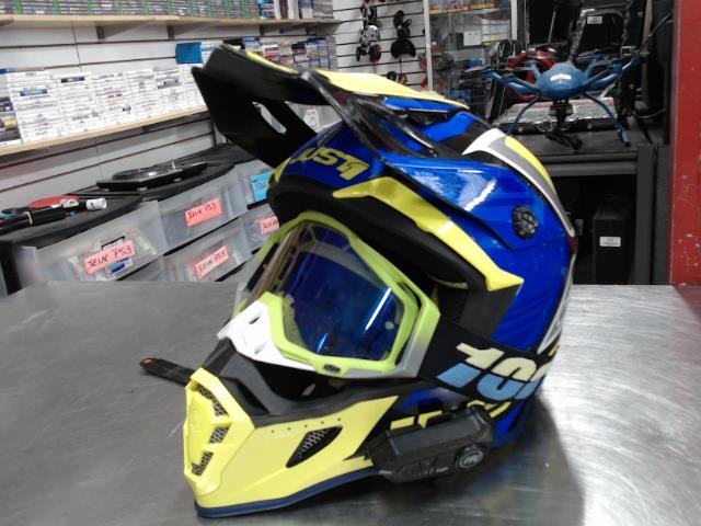 Casque motocross+lunette