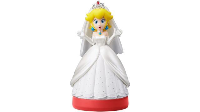 Peach wedding dress amiibo