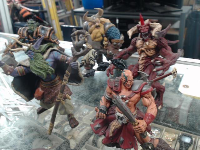 5x figurines diablo accessoirs acc:115