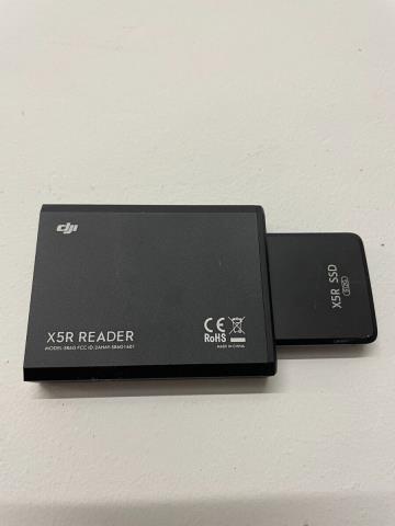 Dji x5r reader + ssd 512gb