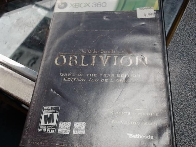 The elder scrolls 4 oblivion