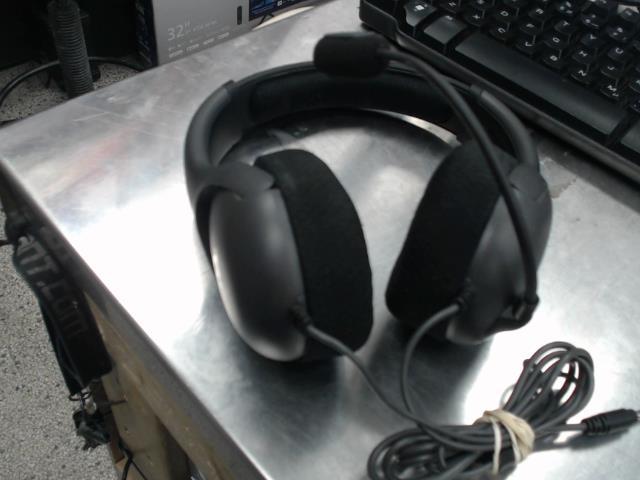 Casque ps4 noir