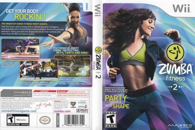 Wii zumba fitness 2