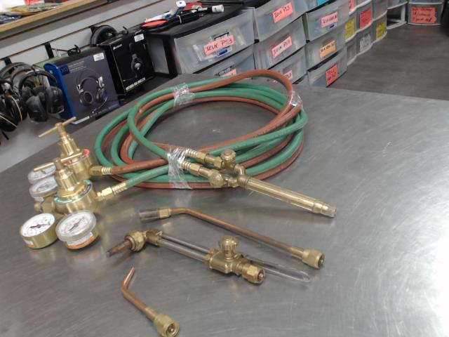 Torche acetylene+cadran+embout