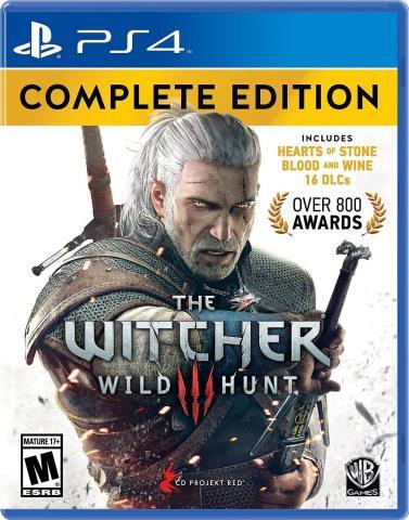 Ps4 the witcher 3 wild hunt complete ed.