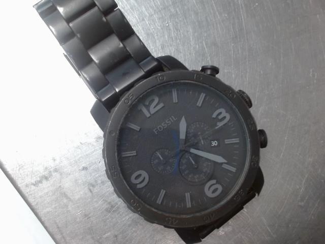 Montre fossil homme noir