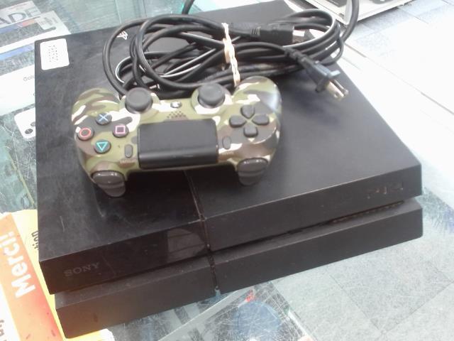 Ps4 fat 500gb + manette + cable