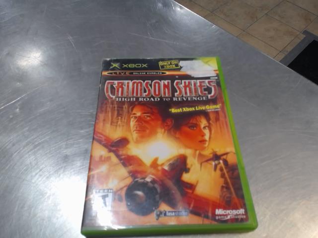 Crimson skies