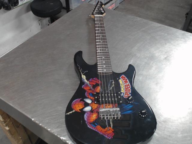 Guitare electique spider-man enfant