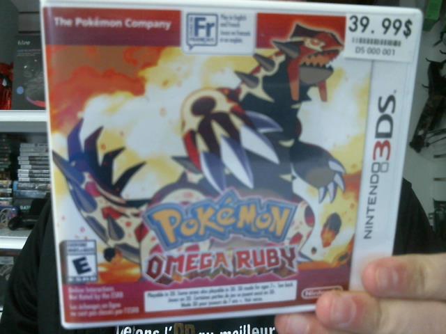 Pokemon omega ruby 3ds