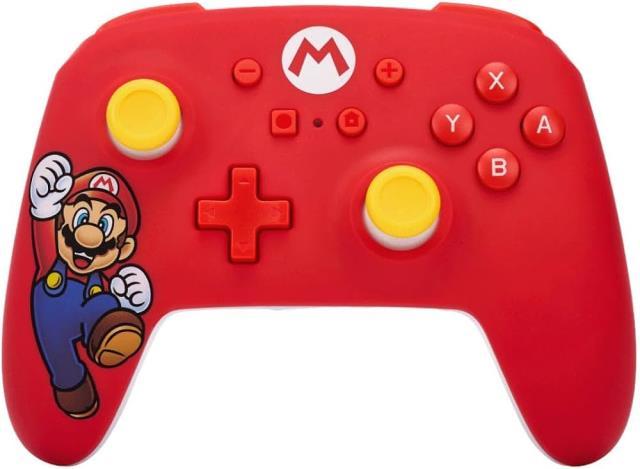 Manette switch powers a mario