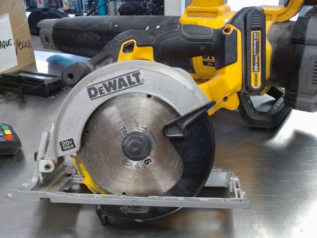 Scie circulaire dewalt av batt 2ah