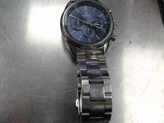 Montre chrono blue dial fonctionne