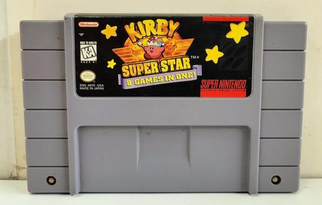 Kirby super star 8 games in 1