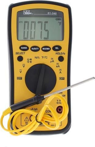 4000 count display multimeter