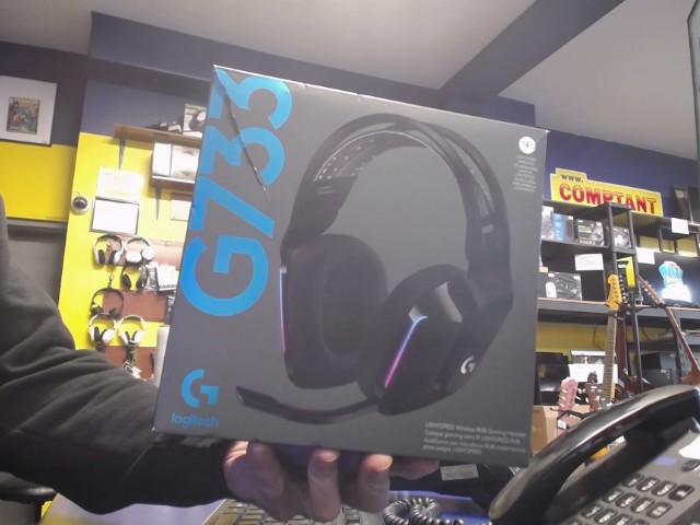 Casque gamer avec micro rgb