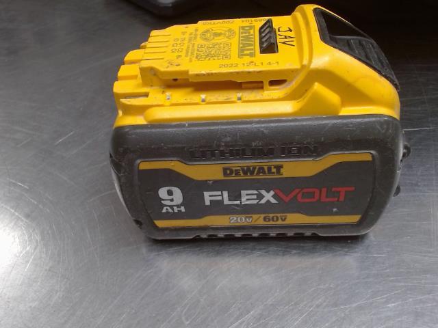 Batterie flexvolt dewalt 20v/60v 9ah