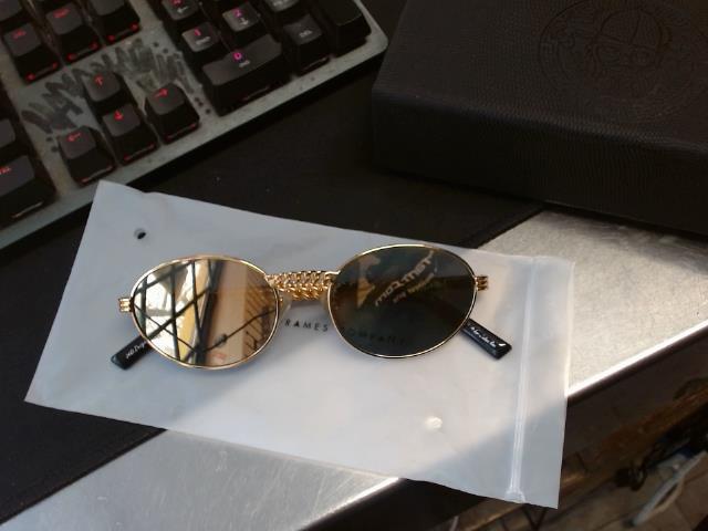 Lunette style gold + case comme neuf