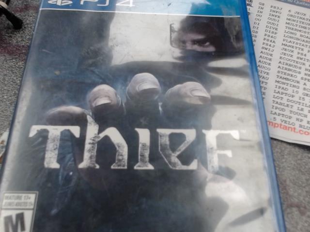 Jeux ps4 thief