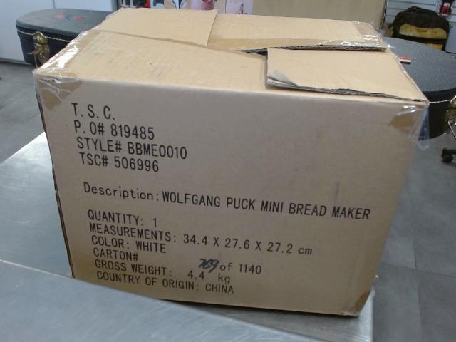 Brand new mini bread maker