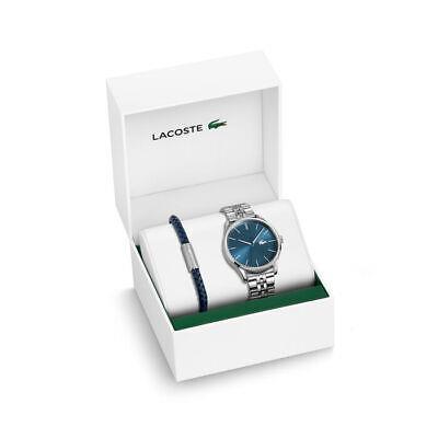 New lacoste watch in box stainless