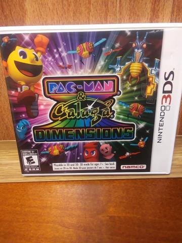 Pacman galaga dimensions nintendo 3ds