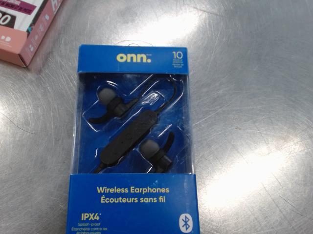 Onn. ipx4 wireless earphones