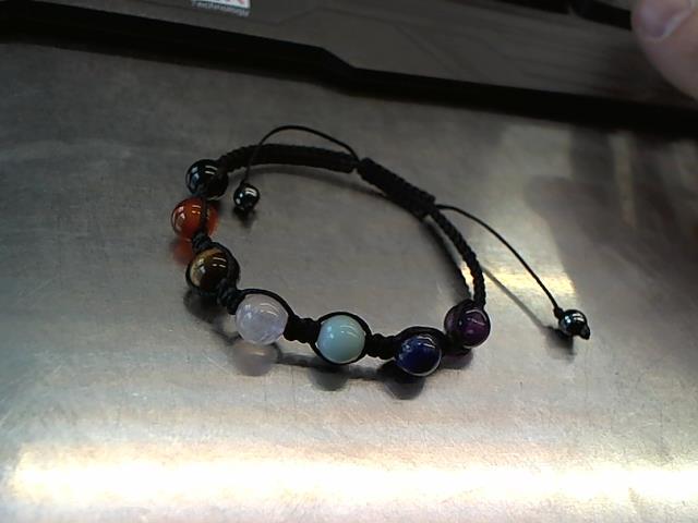 Bracelet de 7 pierres prcieuse colors