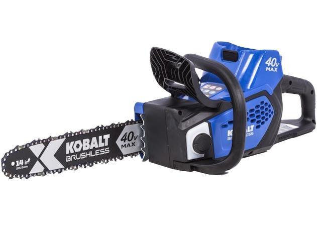 Scie a chaine 40v  kobalt blue