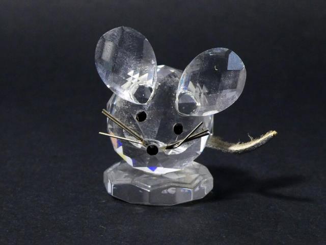 Swarovsky crystal mouse