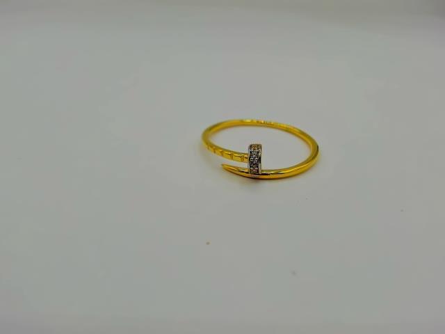 BAGUE EN OR 10KT