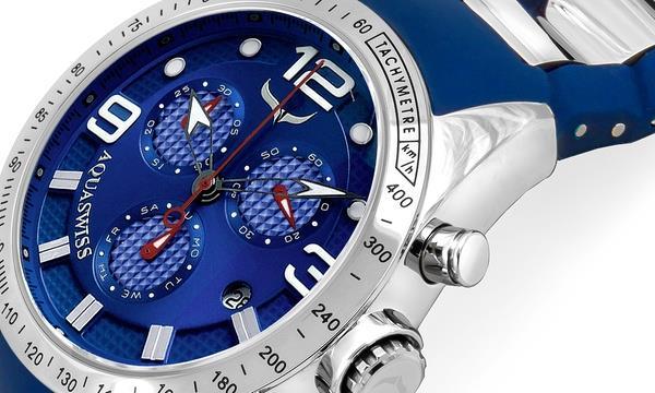 Aquaswiss montre bleu