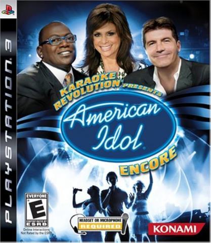 Ps3 kr american idol encore