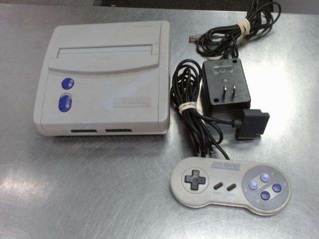 Console snes control deck+man+power