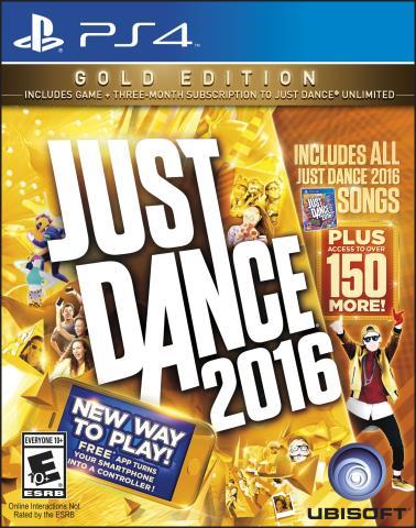 Just dance 2016 gold edition