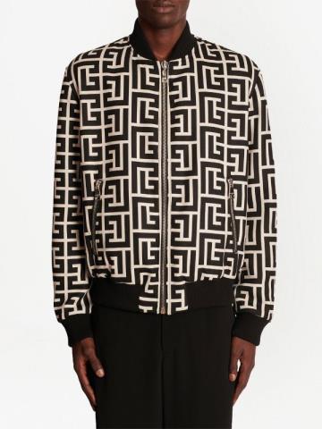 Balmain reversible bomber jacket mono