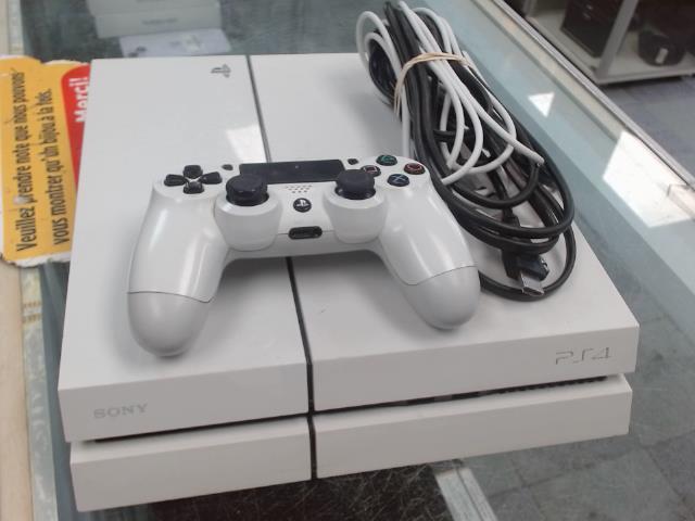 Console de ps4 blanche 500gb