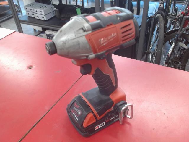 Impact milwaukee m18+batterie 1.5ah