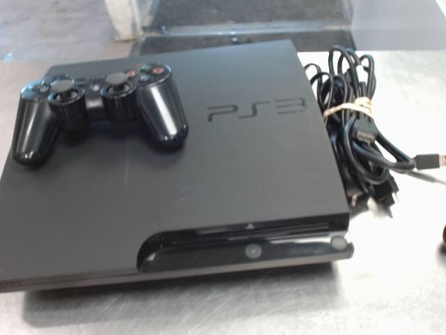 Console ps3 slim + man + fils