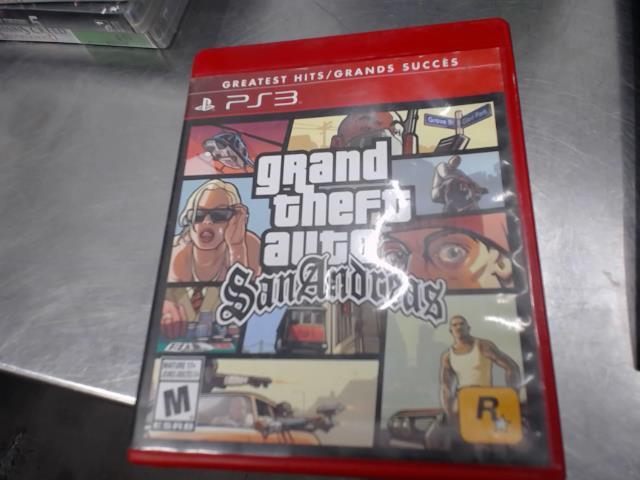 Grand theft auto san andreas ps3